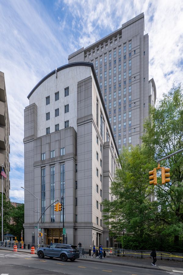 Archive photo: the Daniel Patrick Moynihan U.S. Courthouse in Manhattan, May 2026. The ruling came from federal court in Manhattan.