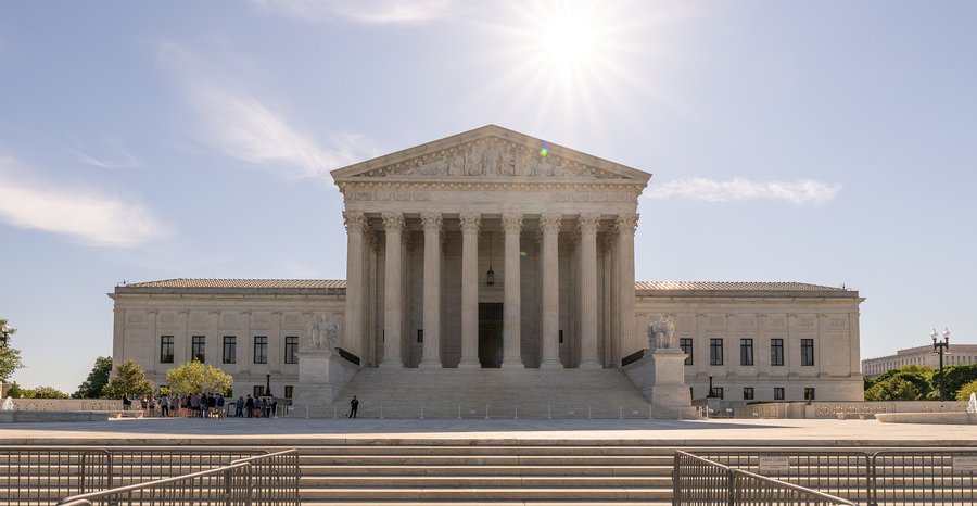 The U.S. Supreme Court in Washington in May 2026.